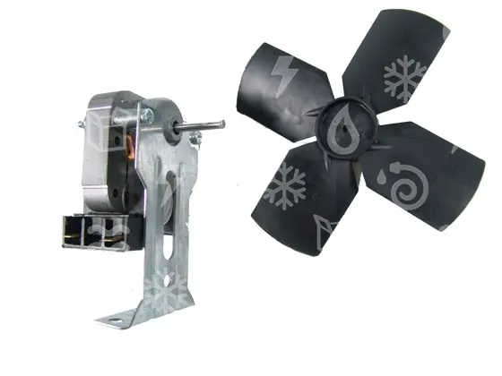 ventilátor NO FROST - 18 W, hřídelka 27 mm, vrtule 100 mm, tlačný